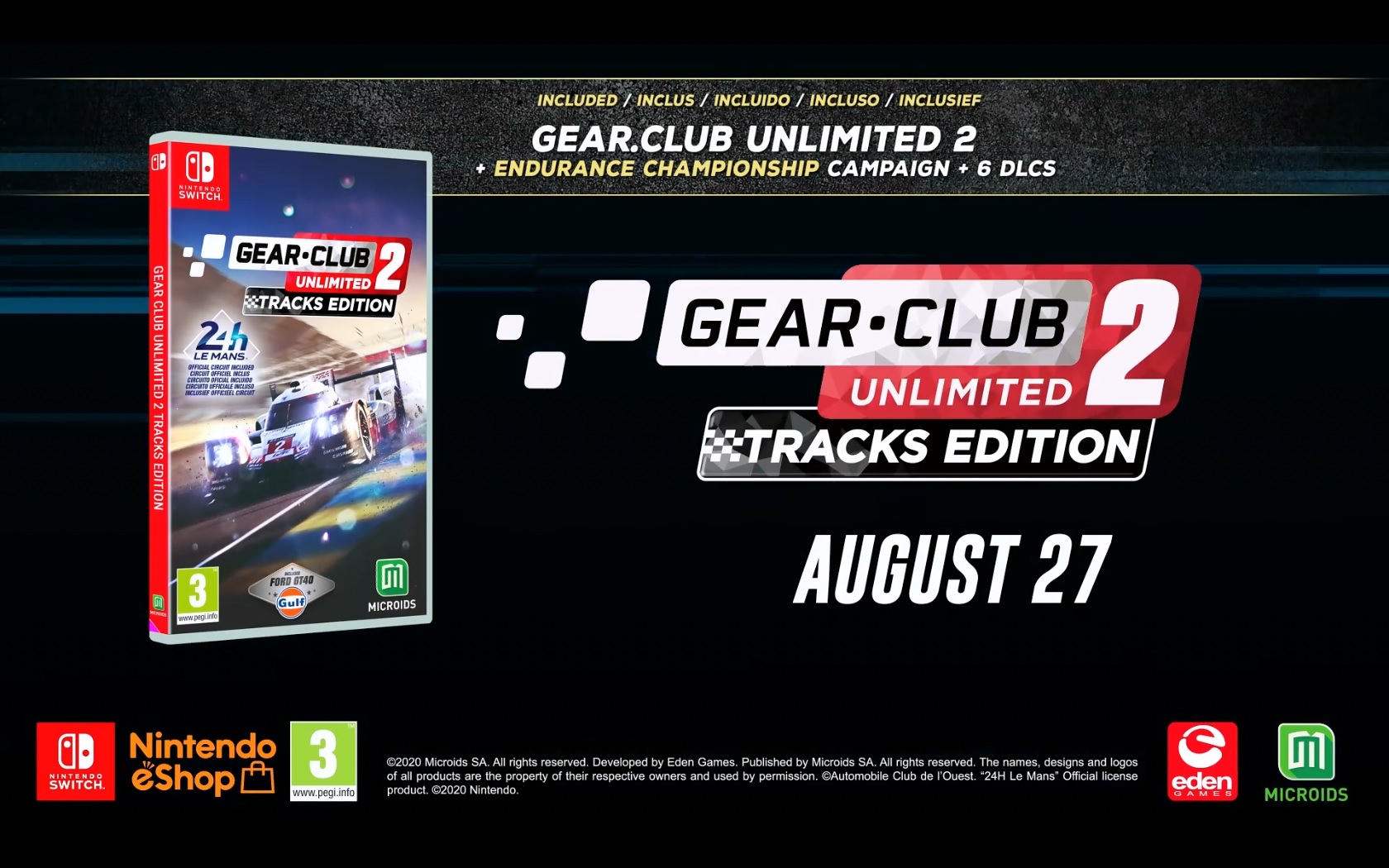 Preco] Gear.Club Unlimited 2 – Tracks Edition - Steelbook Jeux Vidéo