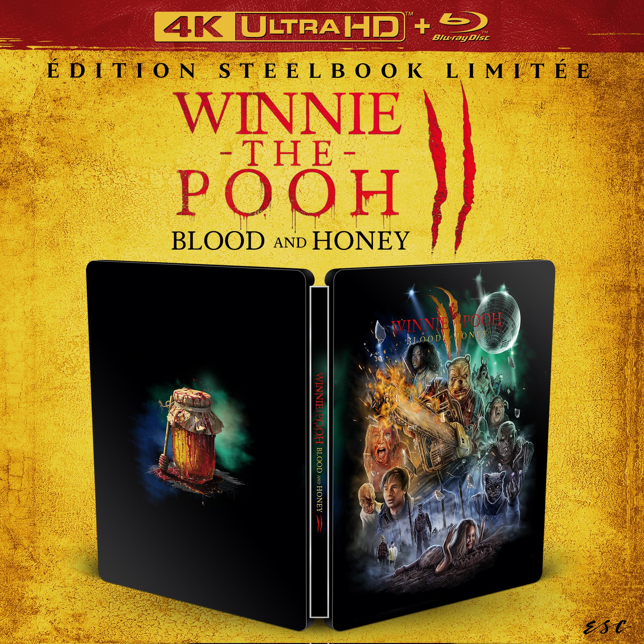 EAN : 3701432021553 - Winnie The Pooh : Blood and Honey 2 | Steelbook 4K