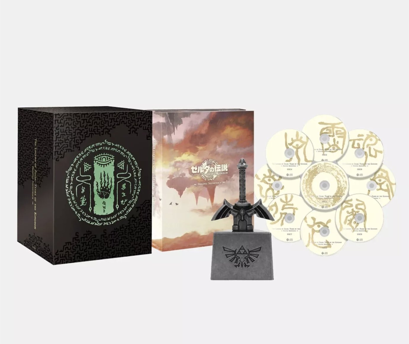 EAN : 4549767322629 - The Legend of Zelda : Tears of the Kingdom | Coffret Bande Originale sur CD - Edition limitée