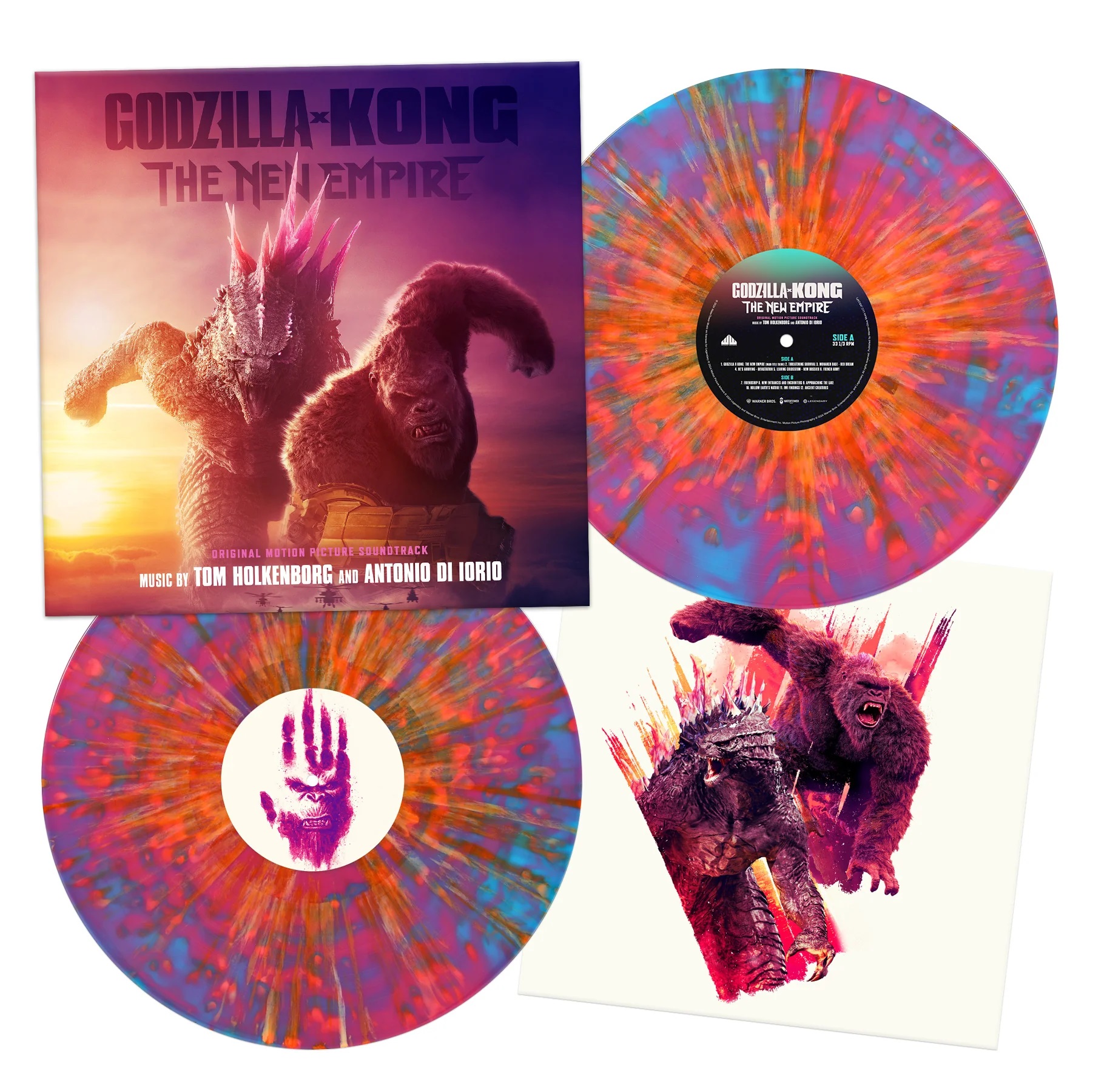 EAN : 0850053152252 - Godzilla X Kong : The New Empire | Double Vinyle Coloré
