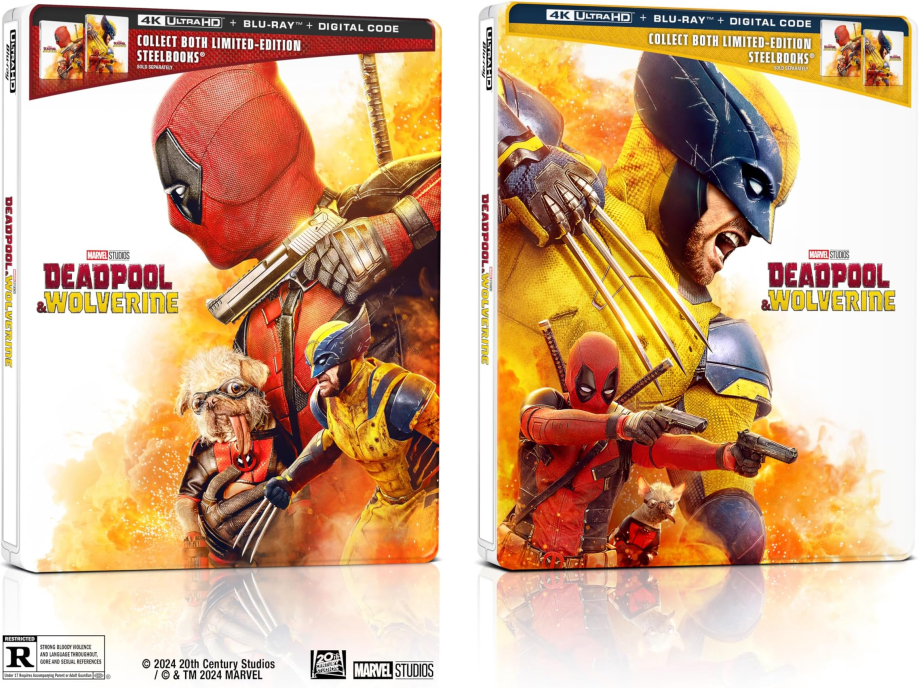 EAN : 3701432038933 - 3701432038940 - Deadpool & Wolverine | Steelbook 4K