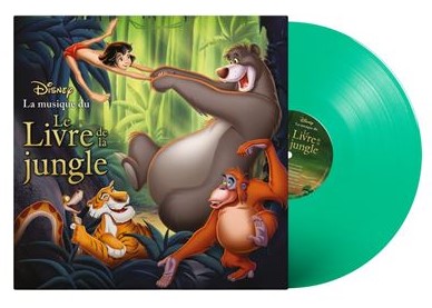 EAN : 0050087562311 - La musique du Le Livre de la Jungle | Vinyle Vert Transparent