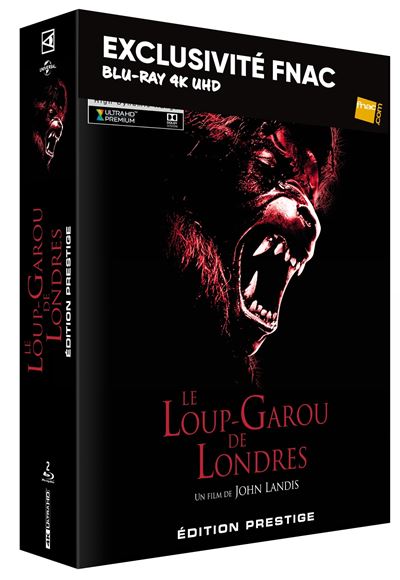 Le Loup Garou De Londres Édition Ultime Prestige Exclusivité Fnac Blu Ray 4k Steelbook Jeux