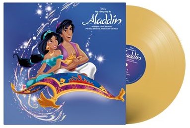 EAN : 0050087562298 - Les chansons de Aladdin | Vinyle Or Transparent