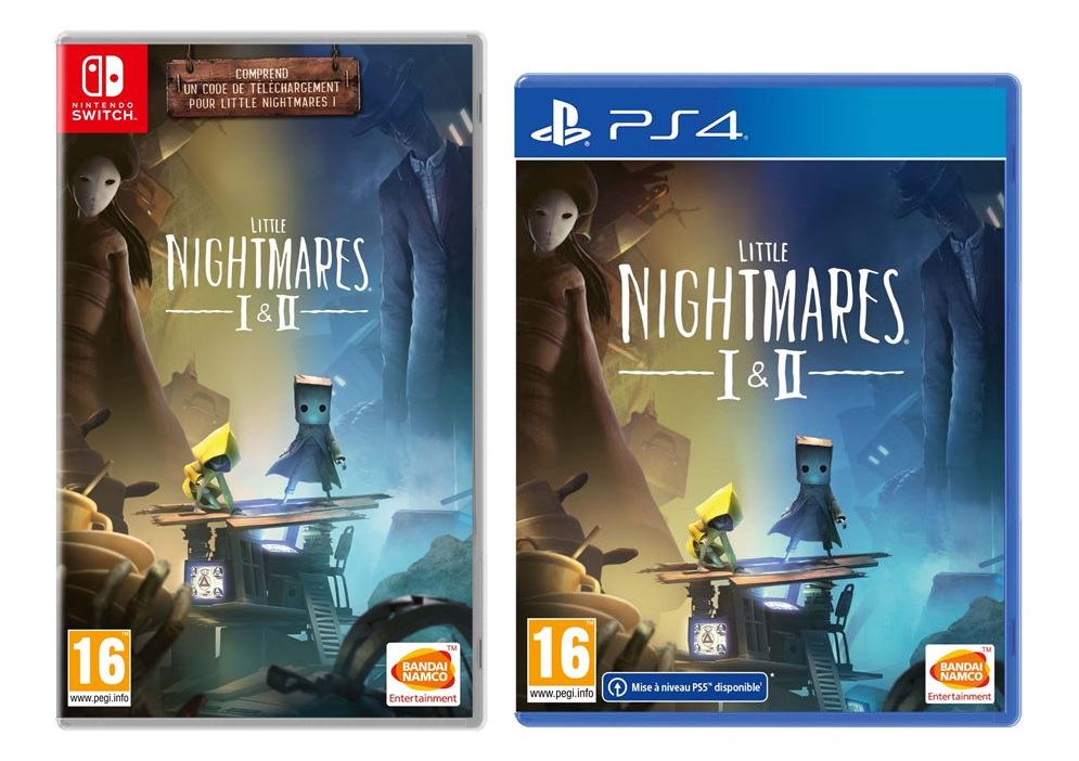 MAJ le 27/10 Little Nightmares I et II - PS4 et Switch - Steelbook