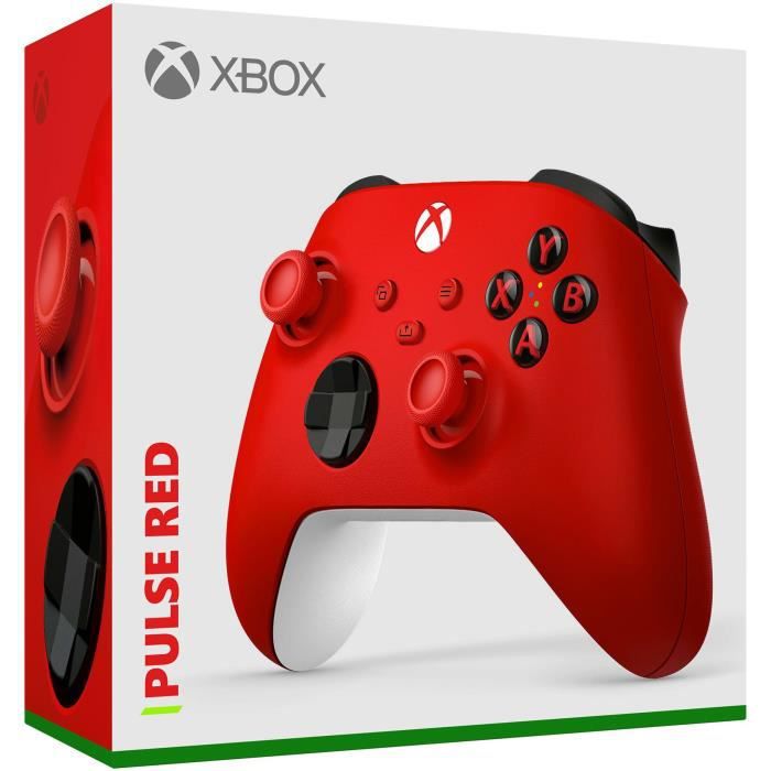 MAJ Manette Xbox Series sans fil Nouvelle Génération - Pulse Red