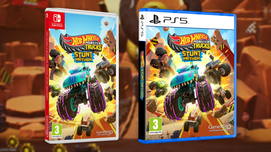 EAN : 5060968302030 - 5060968302054 - Hot Wheels Monster Trucks : Stunt Mayhem 