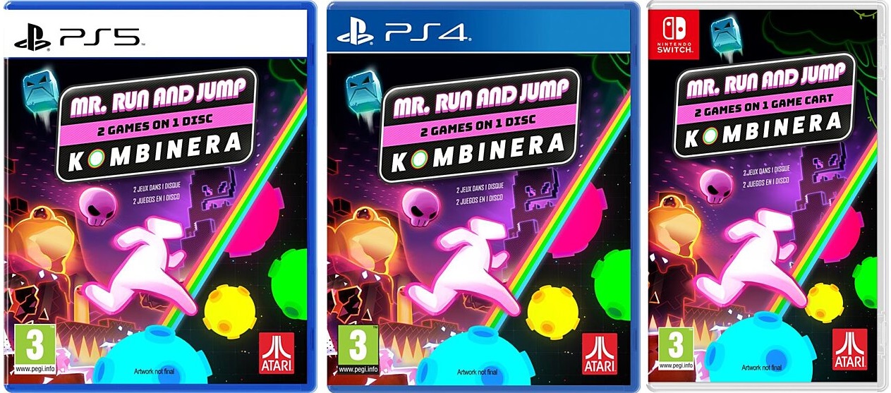 Bundle Mr. Run & Jump + Kombinera Adrenaline - EAN : 5060997482895 et 5060997482871 et 5060997482888
