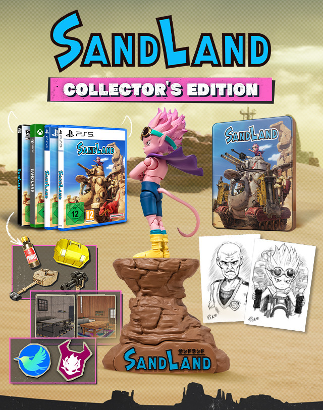 Edition collector Sand Land avec Steelbook EAN : 3391892030587