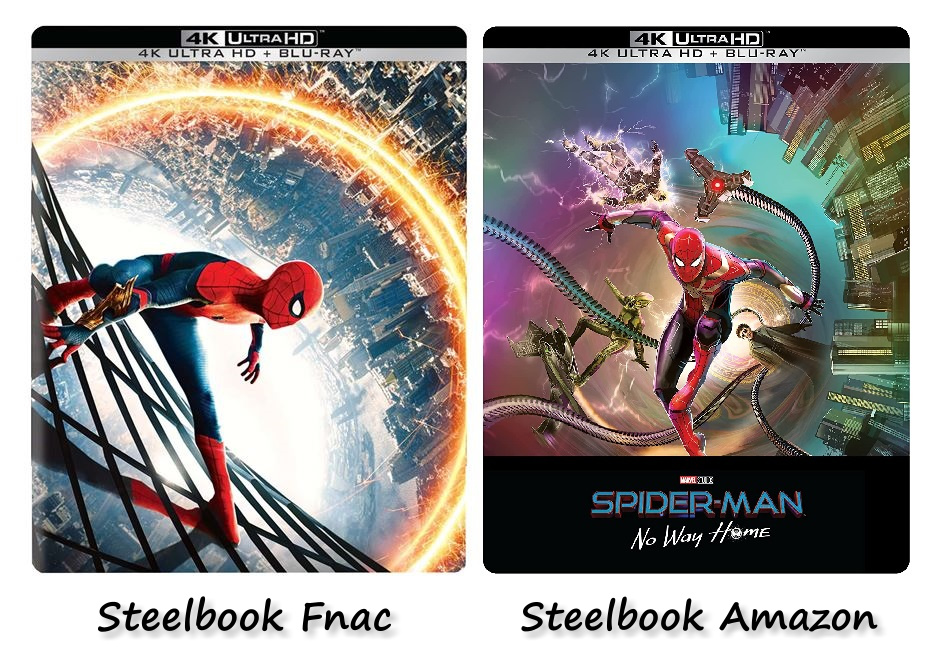 Spider-Man : No Way Home Steelbook 4K