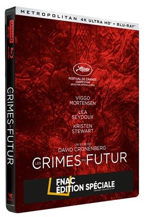 Les Crimes du Futur | Steelbook 4k Exclusivité Fnac