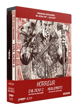 Hurlements + Evil Dead 2 | Edition Double Steelbook Blu-Ray 4K