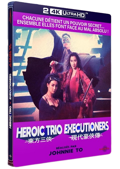 Heroic Trio et Executioners | Steelbook Blu-Ray et 4K