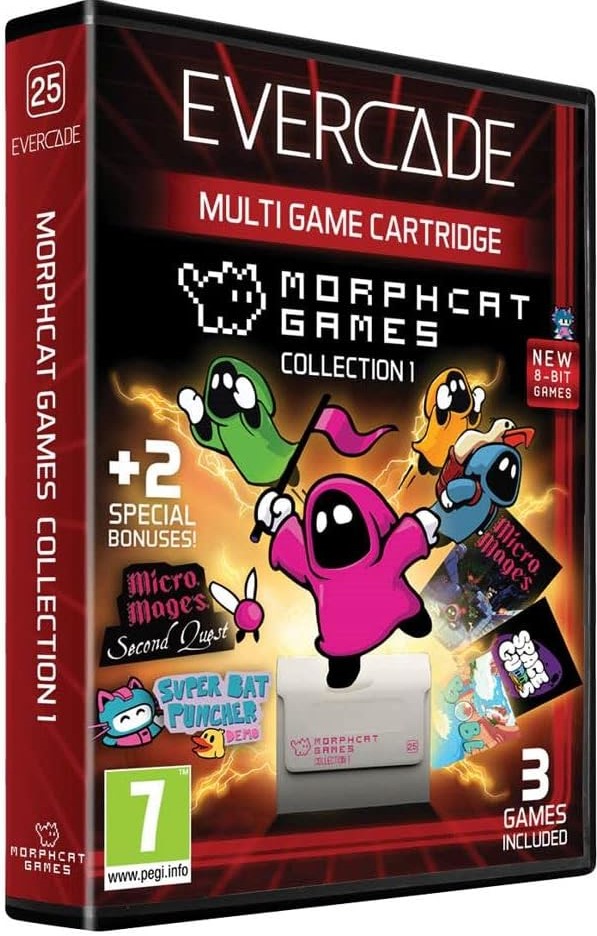 Morphcat Games Collection 1- Cartouche Evercade N°25