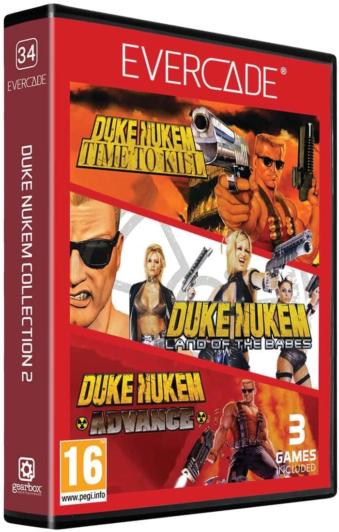 Duke Nukem Collection 2 - Cartouche Evercade N°34
