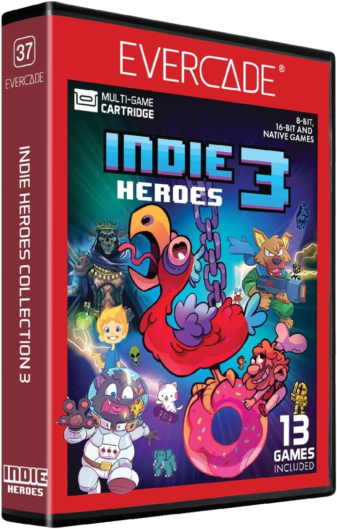 Indie Heroes Collection 3 - Cartouche Evercade N°37