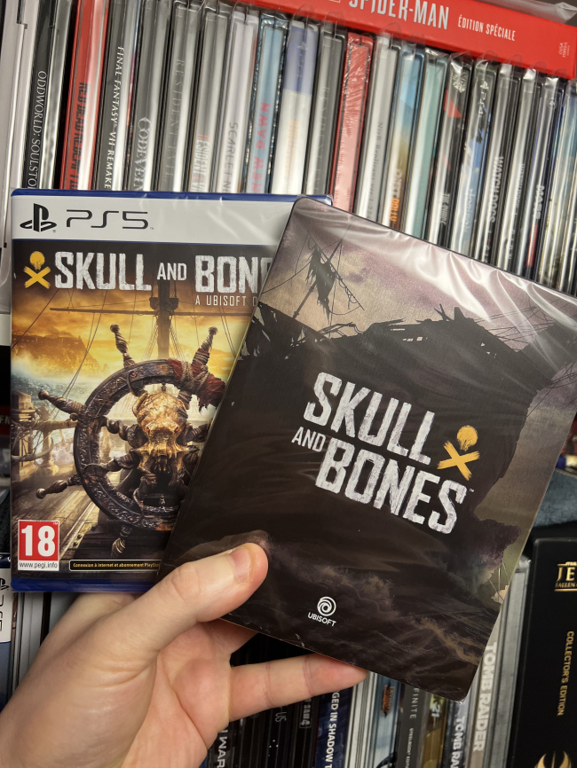 Steelbook Skull And Bones
