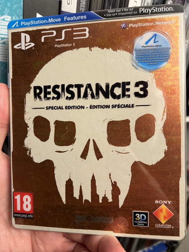 Edition Steelbook Resistance 3 | PS3