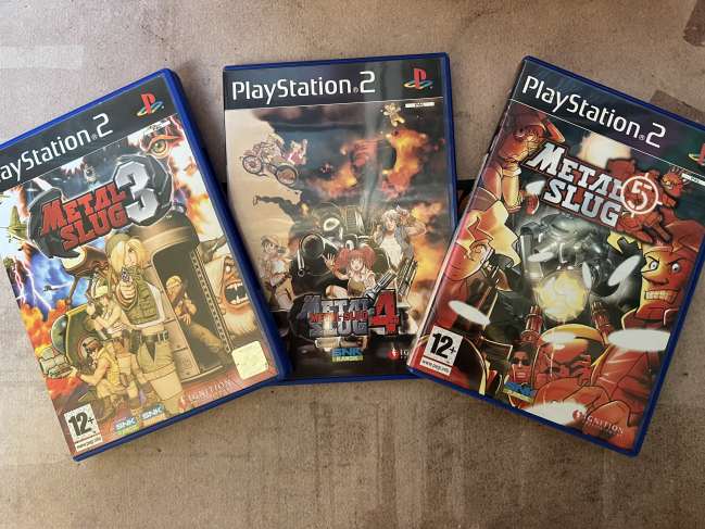 Metal Slug 3, 4 et 5 - Playstation 2