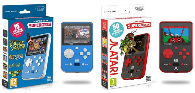 Consoles Super Pocket | Atari Edition et Technos Edition