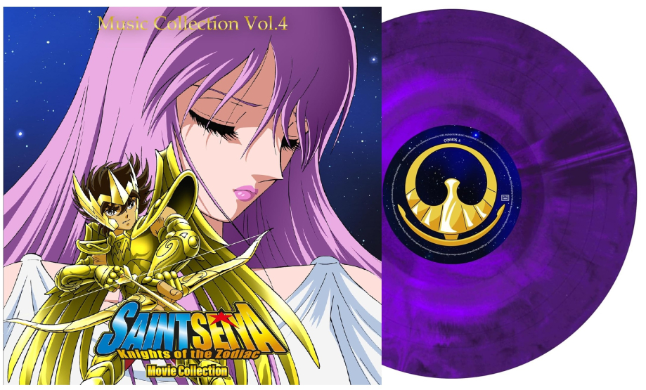 EAN : 3701627800772 - Saint Seiya Music Collection Volume 4 | Édition Limitée Vinyle Coloré