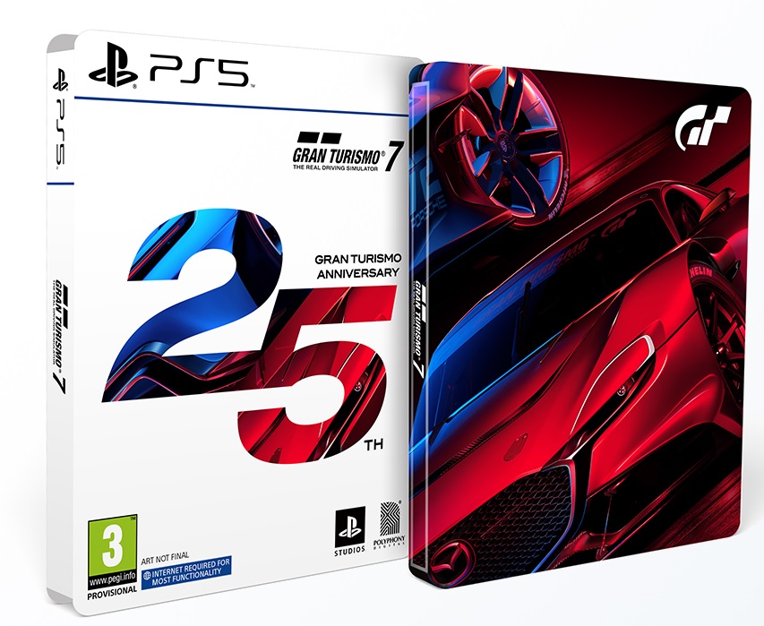 MAJ le 27/11 Gran Turismo 7 - Steelbook Jeux Vidéo