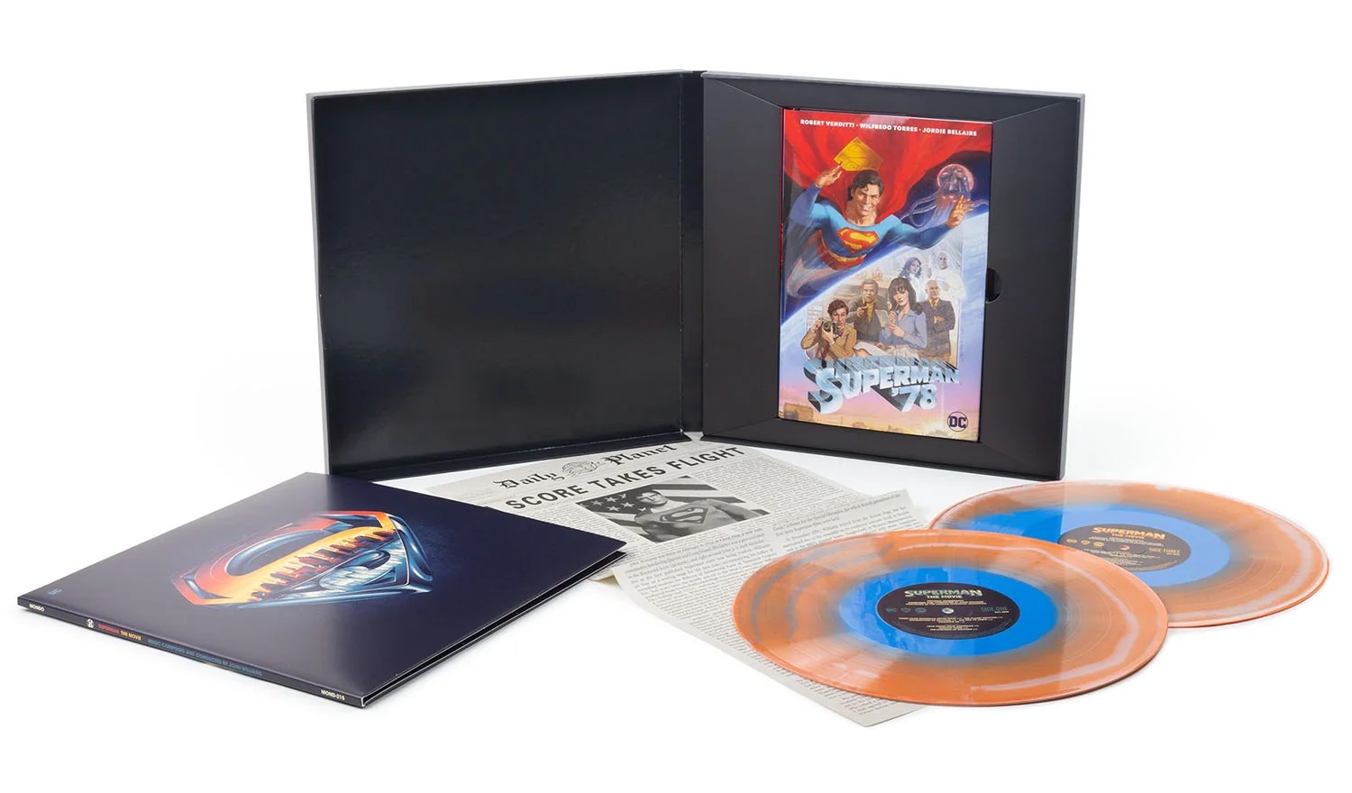 EAN : 0810041489357 - Superman The Movie Vinyle Coloré Graphic Novel | Coffret Collector