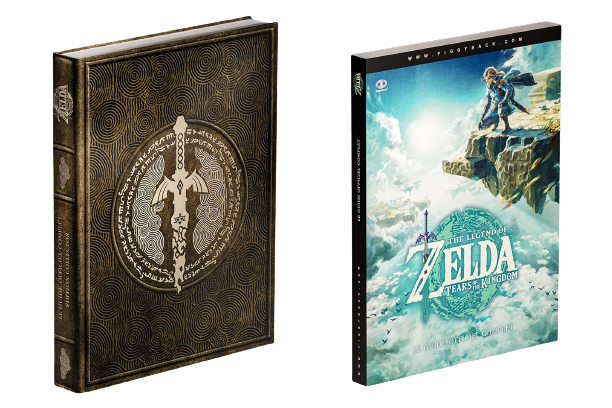 MAJ le 16/06 Guide Officiel The Legend of Zelda : Tears of the Kingdom -  Steelbook Jeux Vidéo