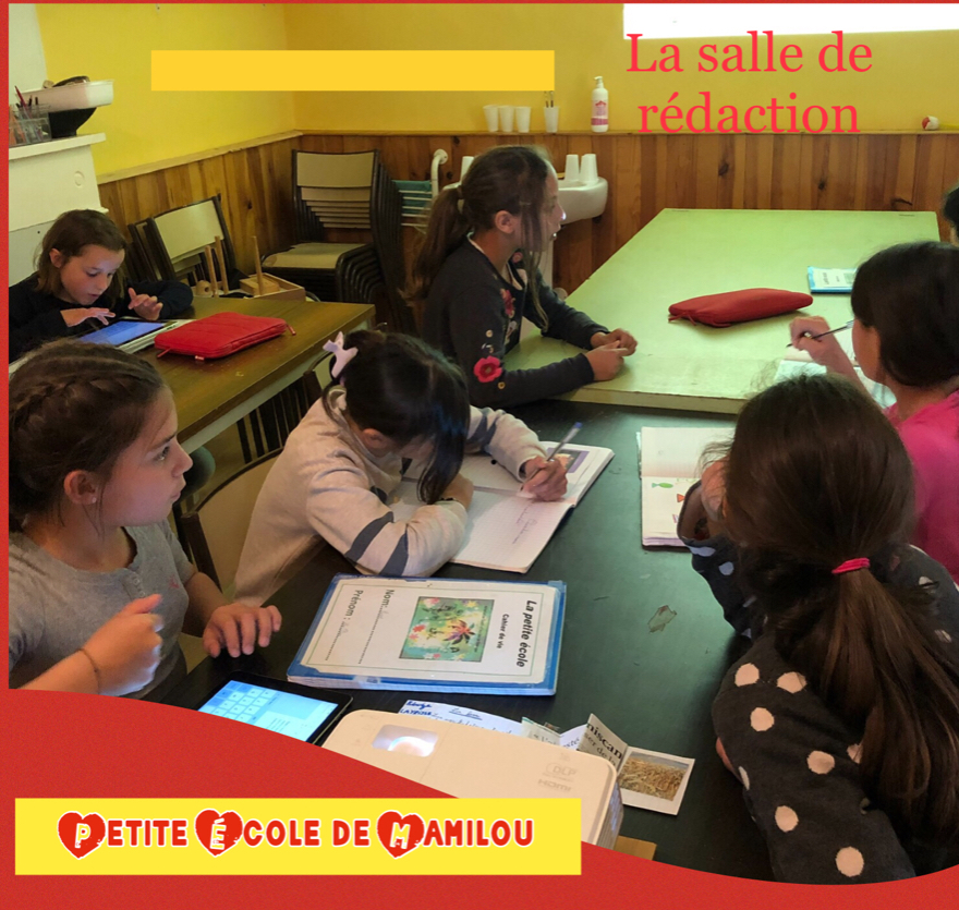 Atelier à l’école de Simorre.