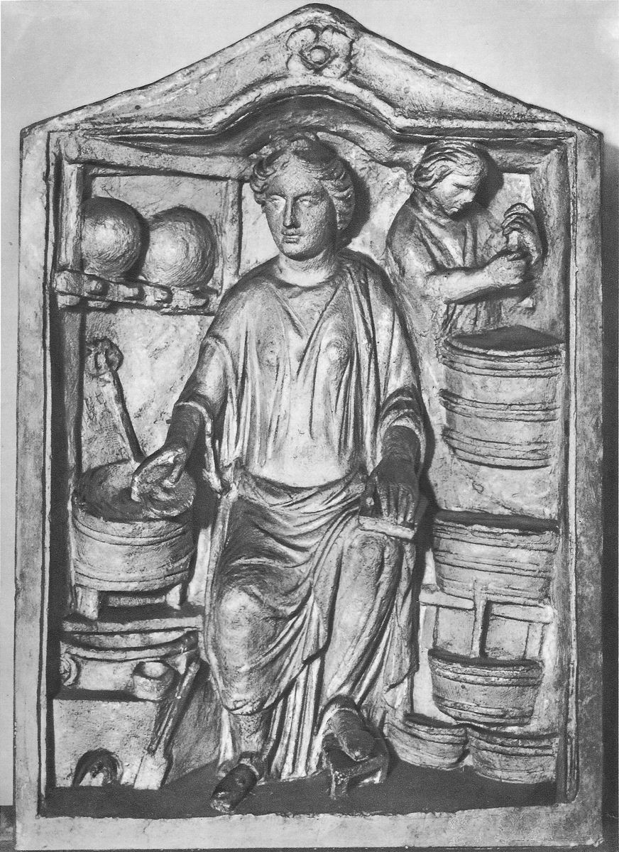 Le commerce au temps des Romains: un pharmacien