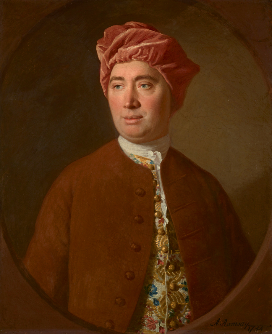 Portrait de David Hume par Allan Ramsay, 1754
