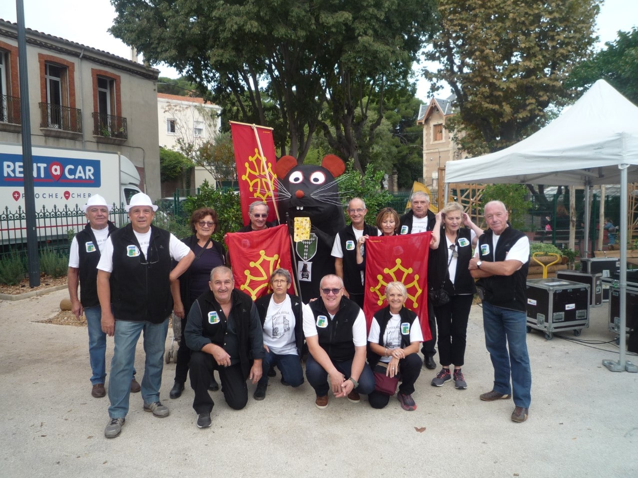 Samedi 22 octobre 2022 - Rat Mus de Gabian présent au Festival des Animaux Totémiques à Sète