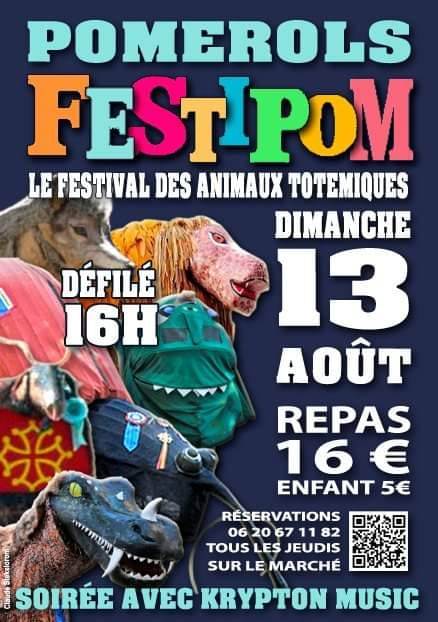 13 août 2023 - FESTIPOM - Sortie du Rat Mus à Pomérols