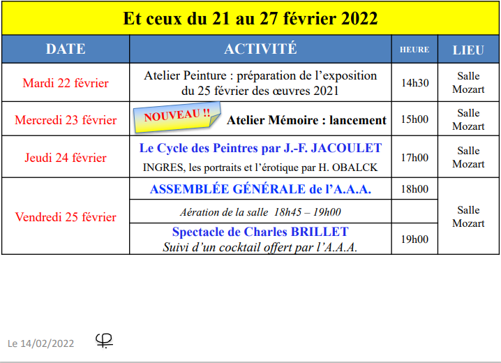 21-27 fev 2022