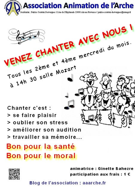 affiche chorale