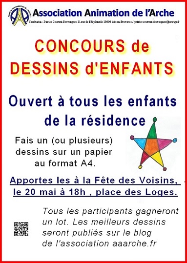 affiche dessins enfants 2022 m