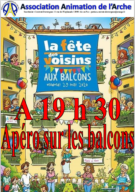 affiche fete desvoisins 29 mai