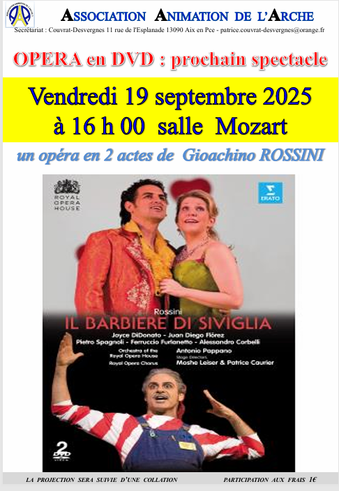 Le Barbier de SEVILLE 19-09-2025