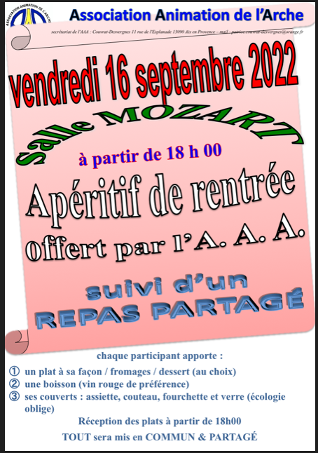 REPAS PARTAGE 16-09-2022