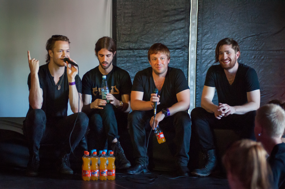 le groupe Imagine Dragons