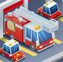 Pochette du jeu Idle Firefighter Tycoon