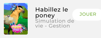 Pochette du jeu Habillez le poney