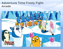 Pochette du jeu Adventure Time Frosty Fight