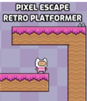 Pochette du jeu Pixel Escape – Retro Platformer