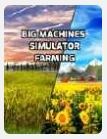 Pochette du jeu « Big Machines Simulator : Farming »