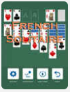 L'affiche du jeu « Solitaire Français »