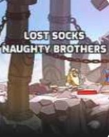Pochette du jeu Lost Socks: Naughty Brothers