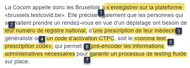 Les démarches administratives - 2 nov