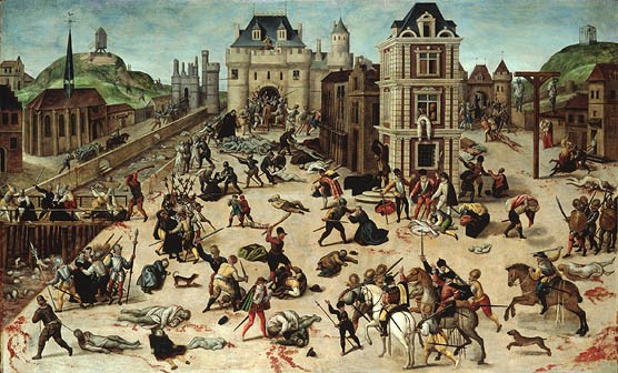 François DUBOIS, Le massacre de la Saint-Barthélémy