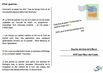 Carte postale Eté 2025 - QPV page 2
